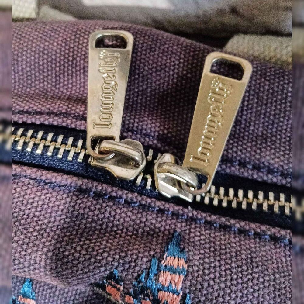 Disney Parks x loungefly Disneyland sleeping beauty castle canvas day backpack - Picture 7 of 10